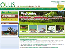 Tablet Screenshot of olus.co.uk